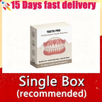 Comfortable Silicone Upper and Lower Denture Set