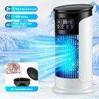 Portable Desktop Air Cooling Fan with Humidifier