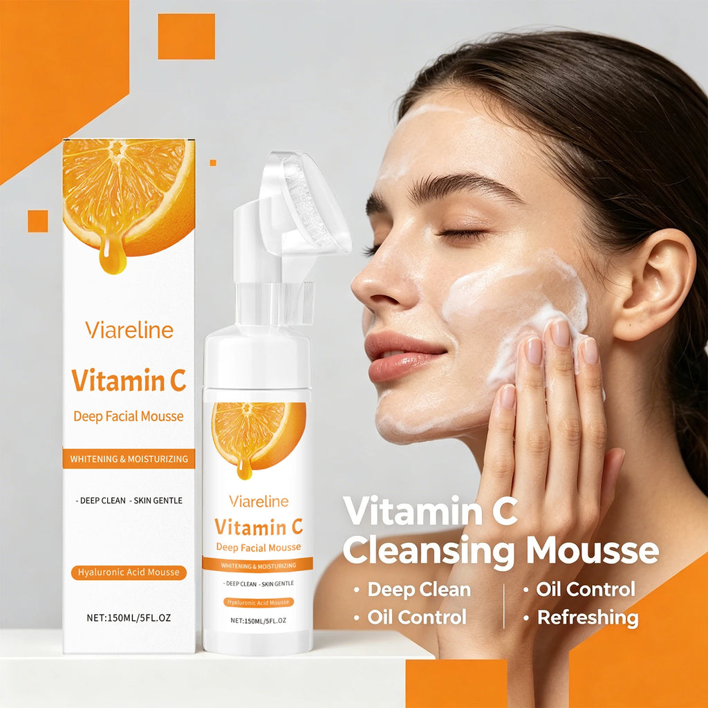 Vitamin C Brightening Facial Cleansing Foam
