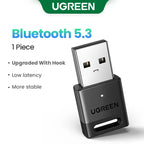 Bluetooth 5.3 USB Adapter for PC and Laptop