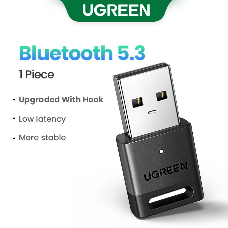 Bluetooth 5.4 USB Adapter for PC Wireless Connectivity