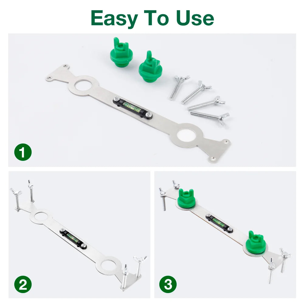 Pipe Mounting Leveling Tool for Shower Faucets