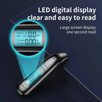 Portable Non-Contact Digital Alcohol Breathalyzer with USB Rechargeable