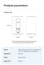 USB-C Triple Display Docking Station for Laptops