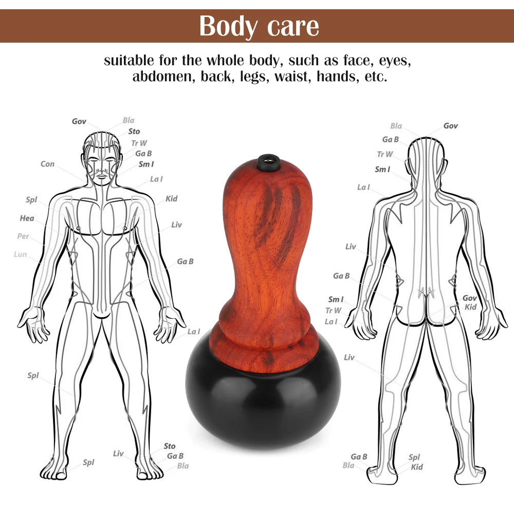 Electric Heated Bian Stone Body Massage Tool