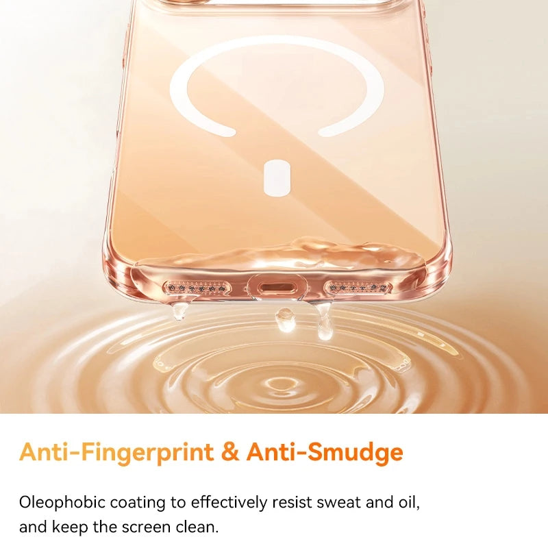 Magnetic Transparent Protective Case for iPhone