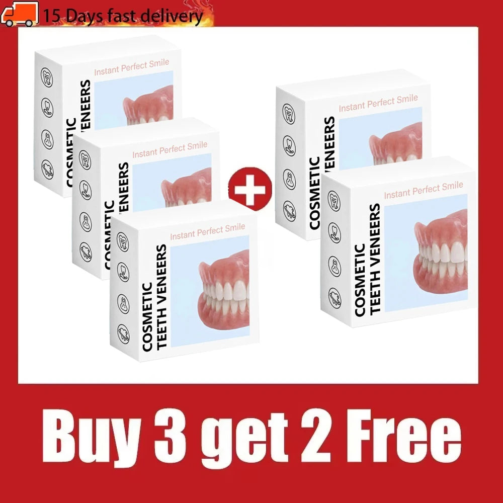 Comfort Fit Silicone Dentures for Natural Smile