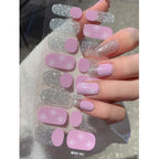 Christmas Semi-Cured Gel Nail Wrap Stickers