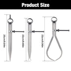 Adjustable Woodworking Caliper and Divider Set for Lathe Projects