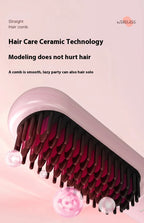 Fast Heating Cordless Hair Straightening Brush