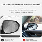 Telescopic Car Rearview Mirror Wiper Stainless Steel Cleaning Tool