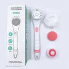 Electric Long Handle Body Brush for Shower and Exfoliation
