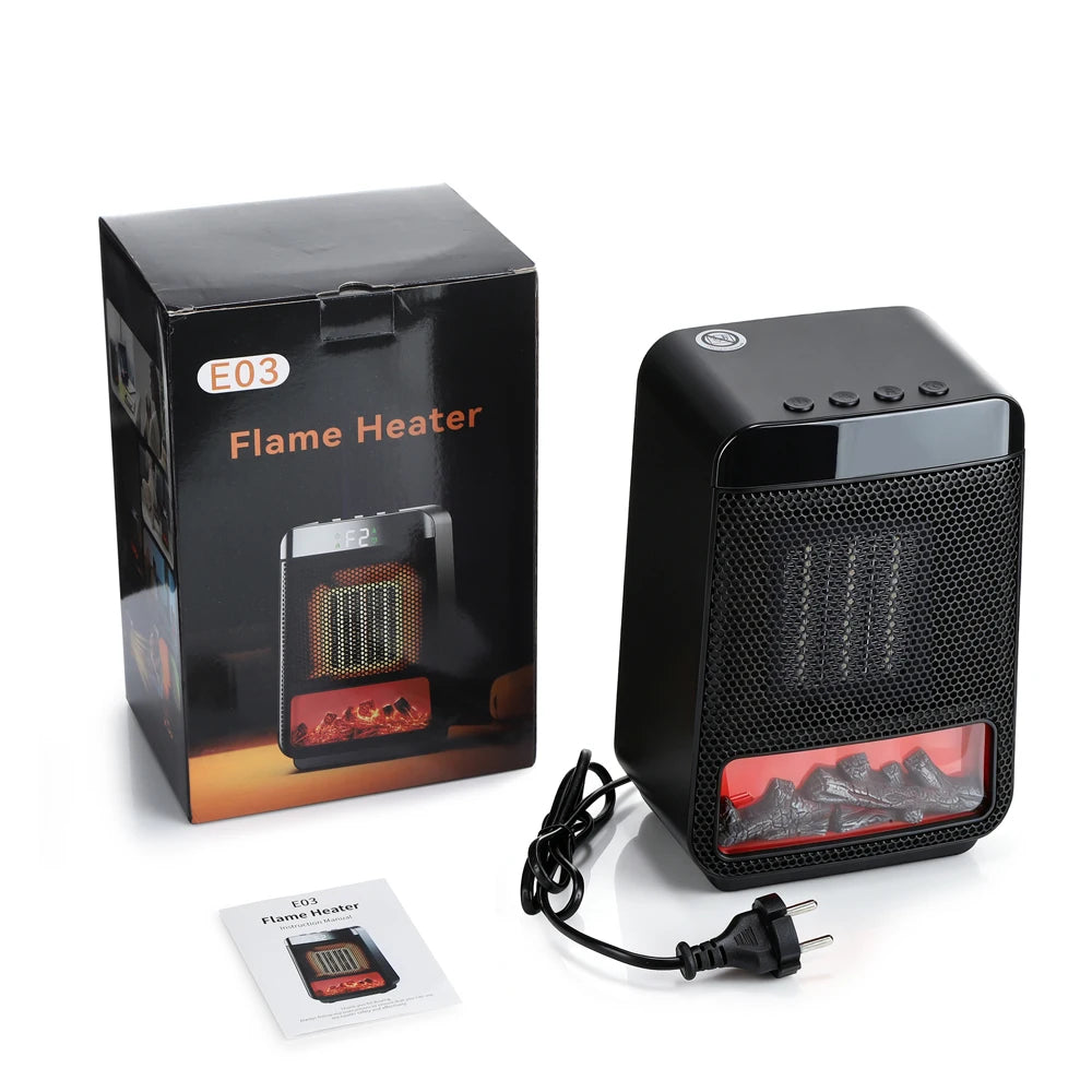 Portable Electric Ceramic Space Heater for Home and Office - 20