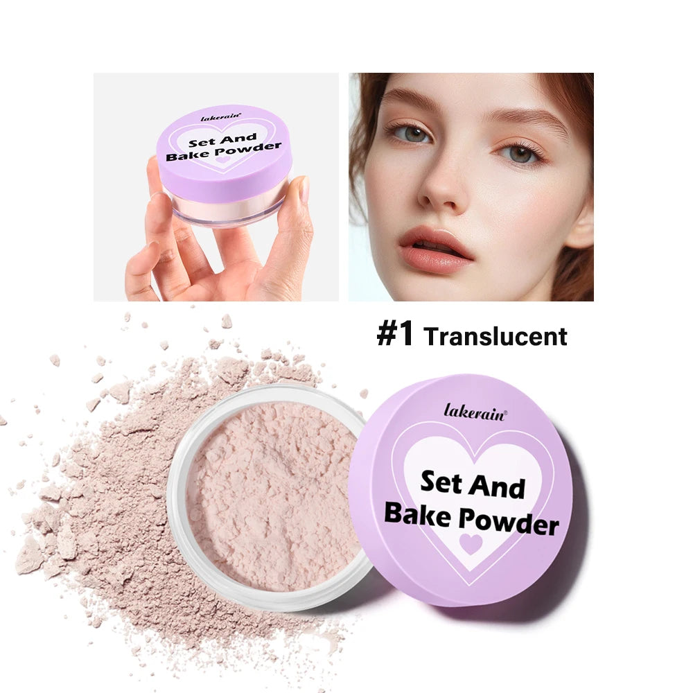 Matte Finish Loose Setting and Baking Powder