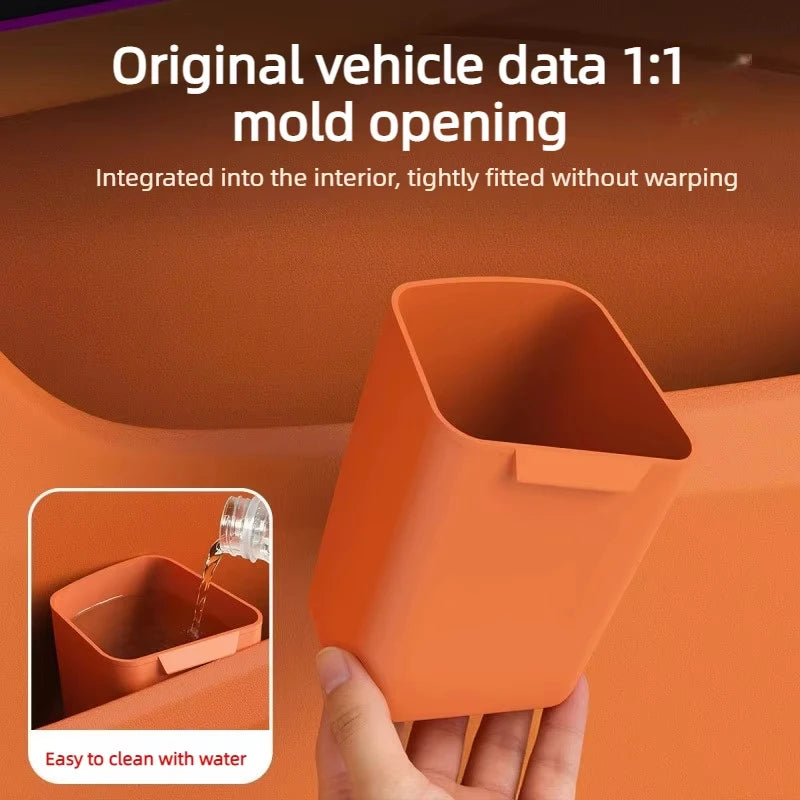 Silicone Car Door Trash Can and Umbrella Holder Organizer