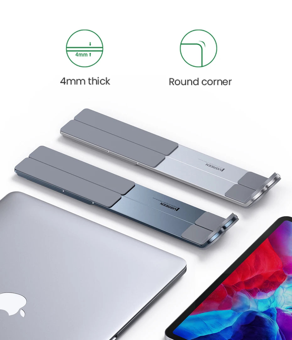 Adjustable Aluminum Foldable Laptop Stand for Desk