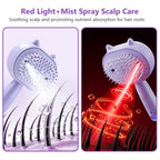 Electric Mist Spray Massage Hair Brush