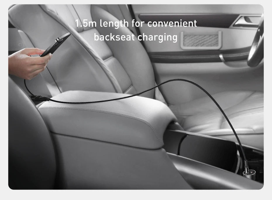 3-in-1 Fast Charging USB Cable for Multiple Devices