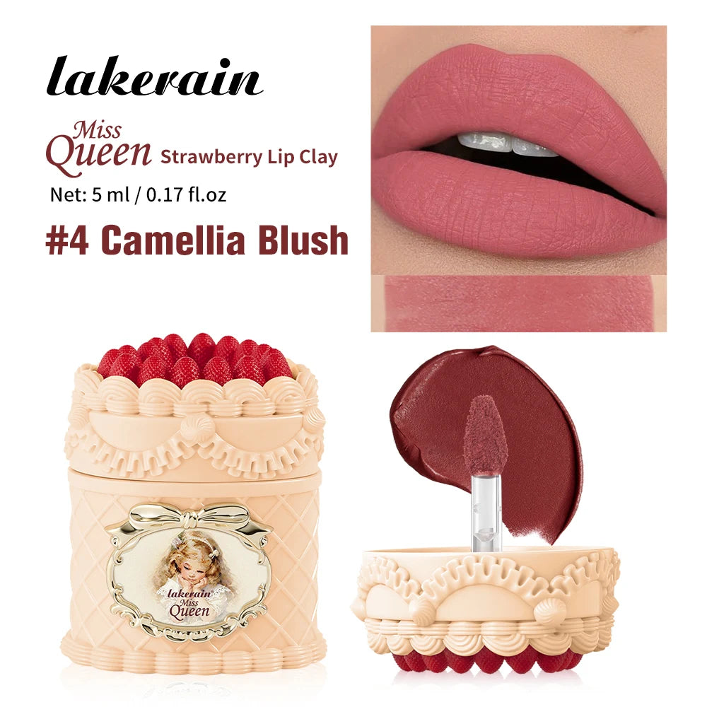 Velvet Matte Strawberry Lip Cream - 20