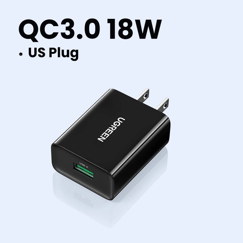 18W Quick Charge 3.0 USB Fast Wall Charger