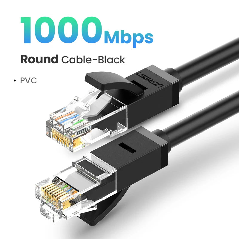 Cat6 Gigabit Ethernet Network Cable for High-Speed Gaming and Streaming
