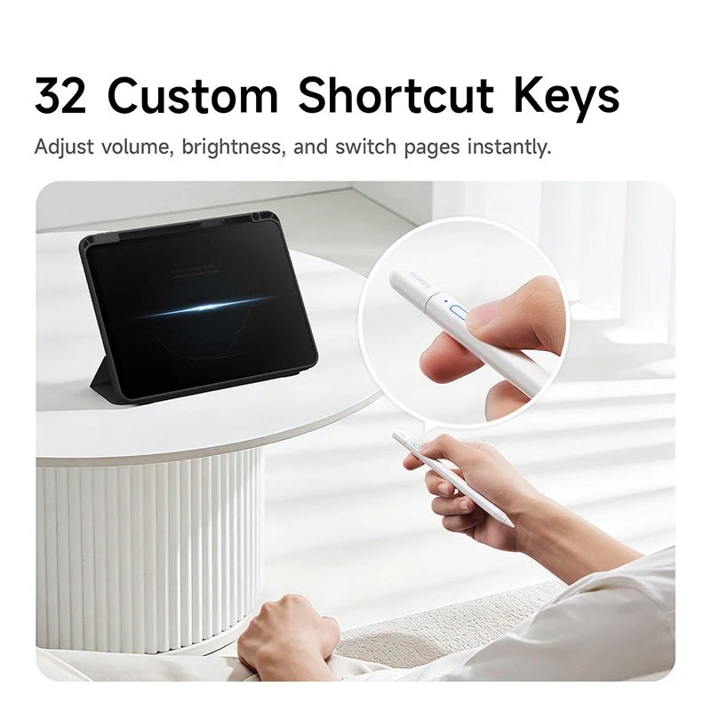 Bluetooth Stylus Pen for iPad with Palm Rejection and Tilt Sensitivity