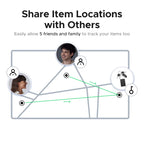 Smart Wallet Tracker Card for Apple Find My