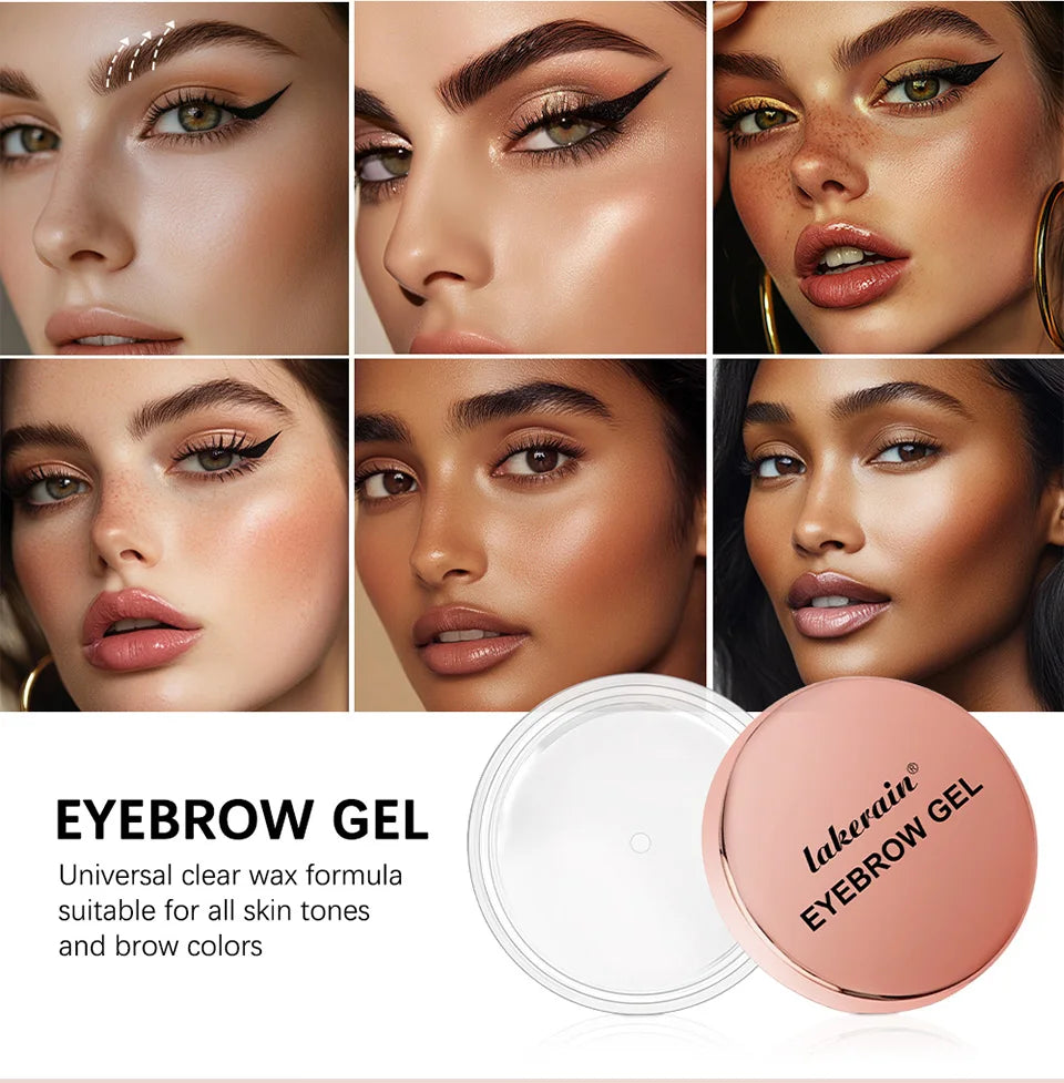 Waterproof Clear Eyebrow Styling Gel for Laminated Brow Look