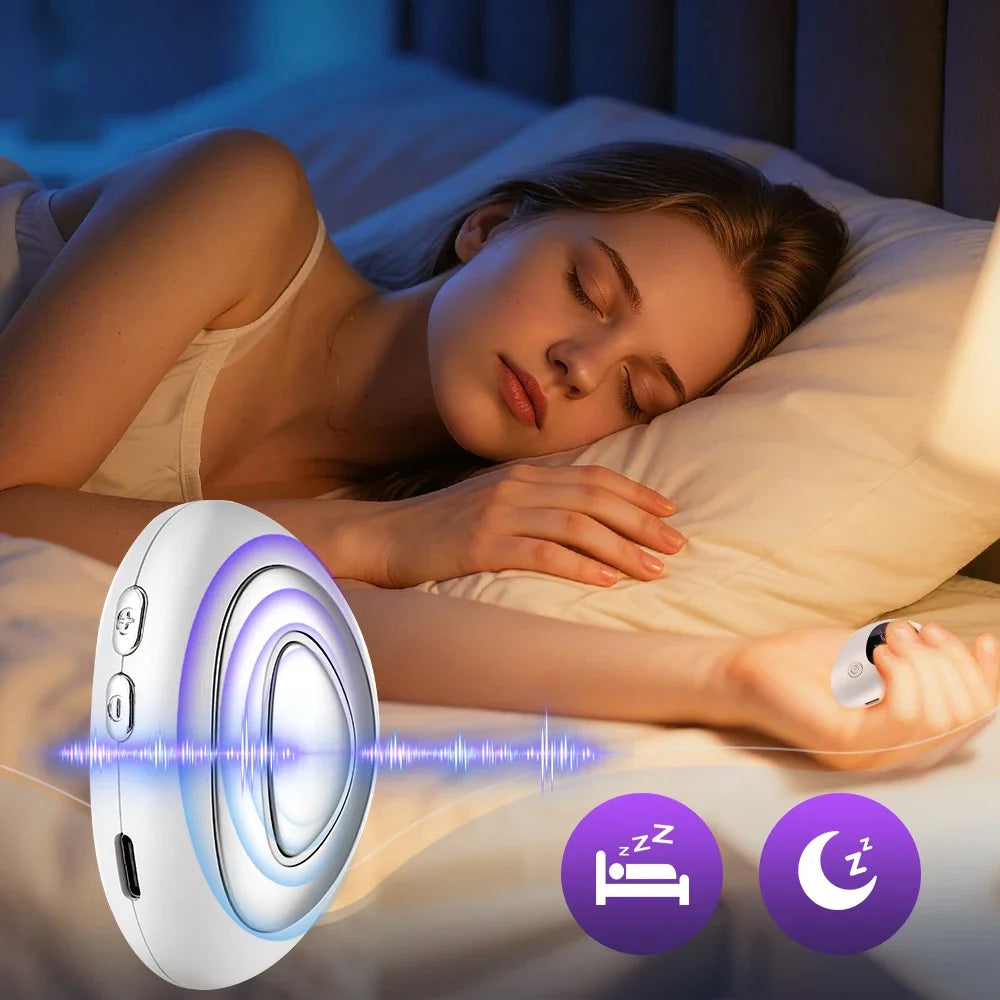 Microcurrent Handheld Sleep Aid Device for Stress and Anxiety