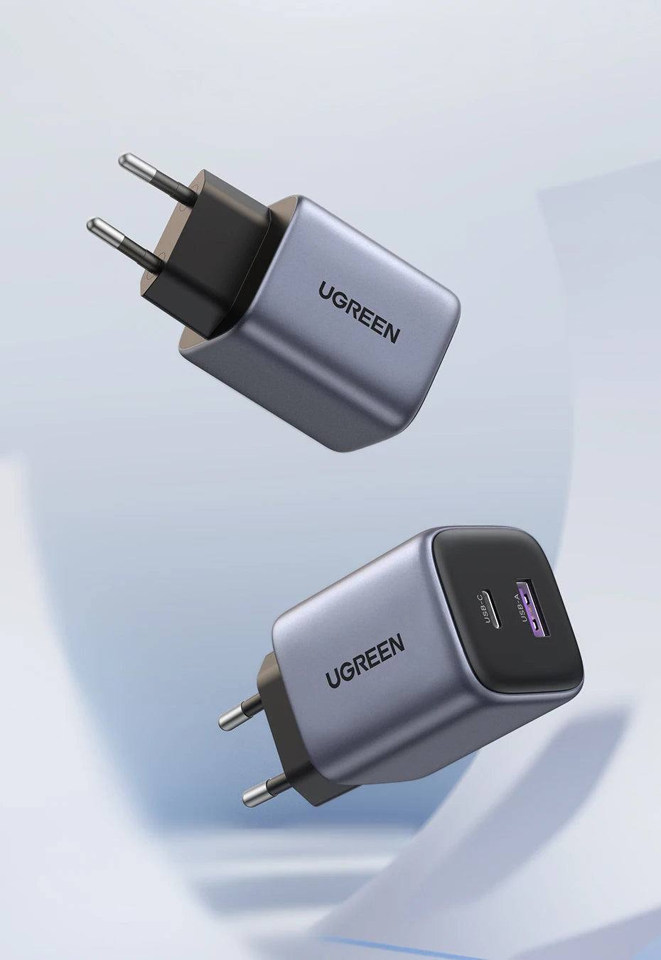 35W Dual Port GaN Fast Wall Charger for iPhone and Android - 8