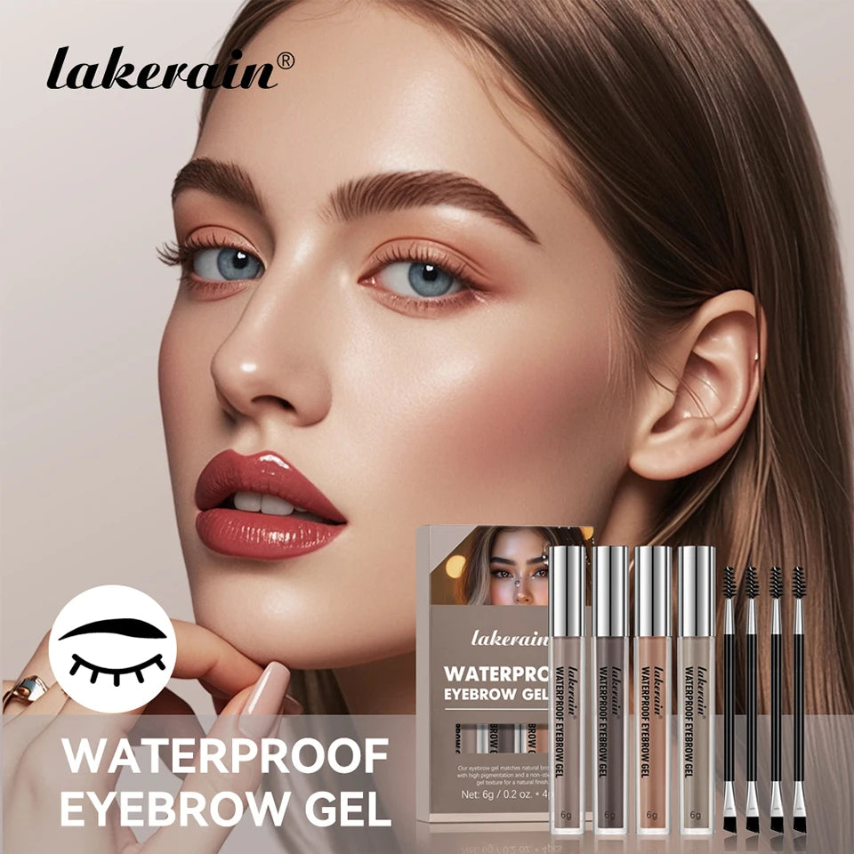 Waterproof Eyebrow Gel Set for Long-Lasting Defined Brows - 7