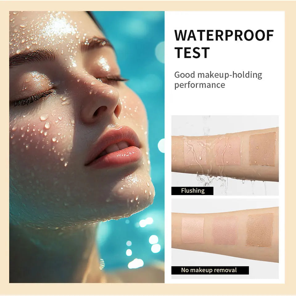 Semi-Matte Long-Lasting Cushion Foundation Concealer - 37