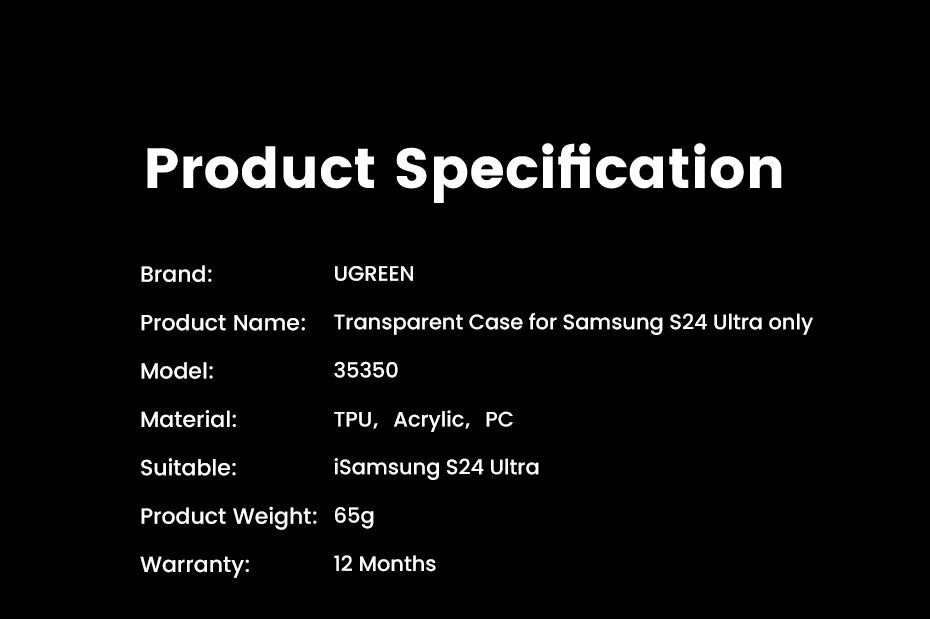 Crystal Clear Shockproof Case for Samsung S25 Ultra, S24 Ultra and S24 - 14