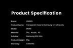 Crystal Clear Shockproof Case for Samsung S25 Ultra, S24 Ultra and S24
