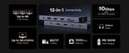 12-in-1 USB-C Triple Display Docking Station 4K 120Hz
