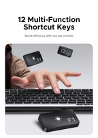 Dual-Mode Bluetooth 5.3 & 2.4G Slim Wireless Keyboard