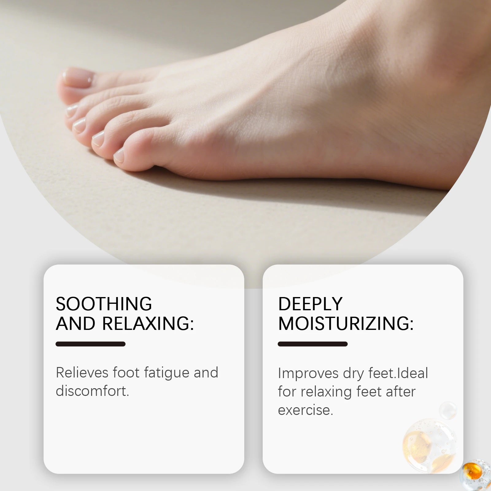 Tea Tree Oil Moisturizing Foot Cream for Cracked Heels - 8