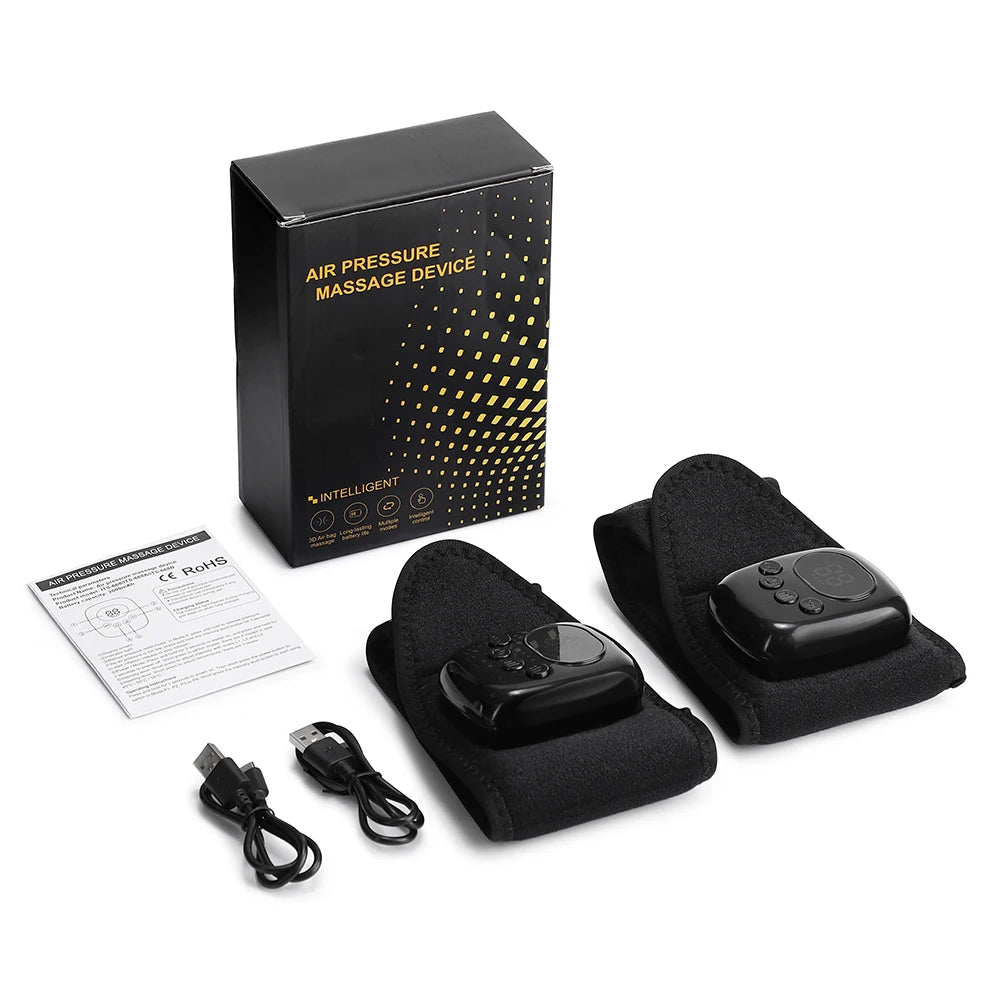 Cordless Heated Air Compression Wrist Massager