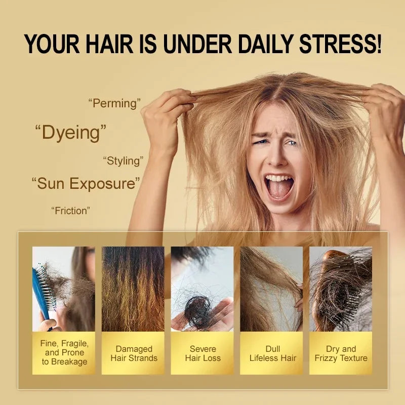 Amino Acid Revitalizing Hair Oil for Dry and Damaged Hair