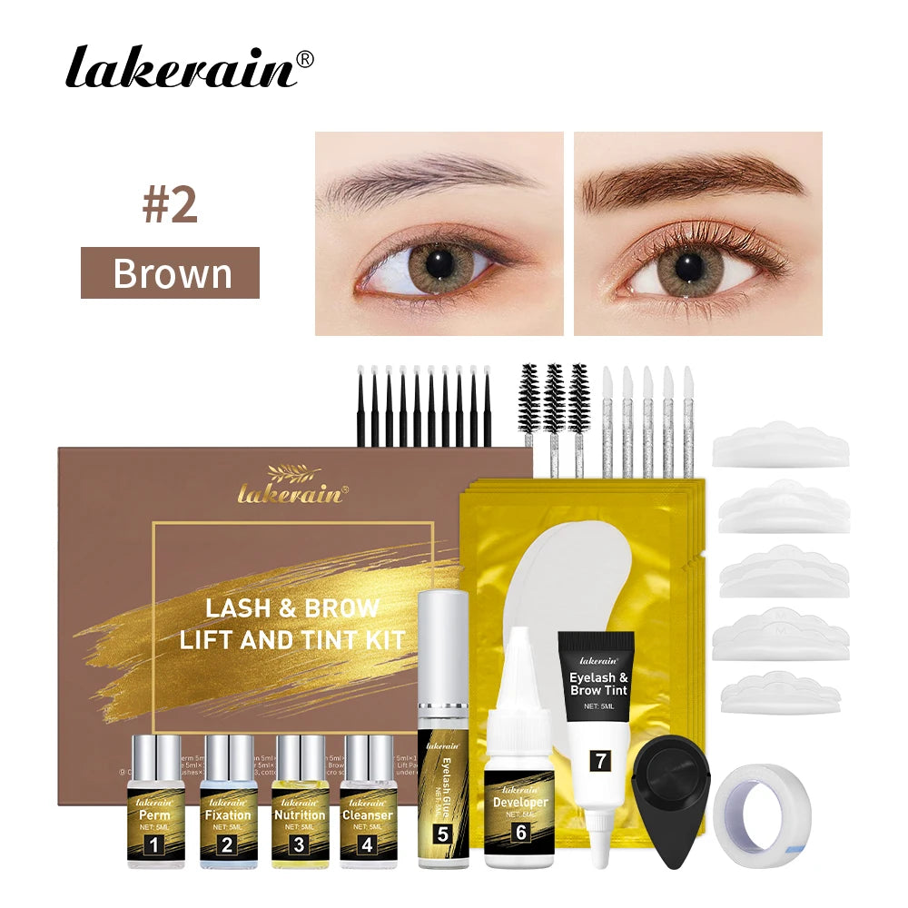 Professional Lash Lift and Brow Tinting Kit