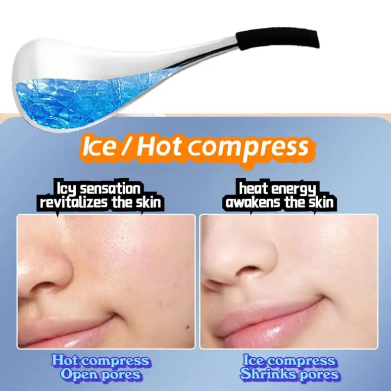Stainless Steel Facial Cryo Sticks for Skin Puffiness and Massage