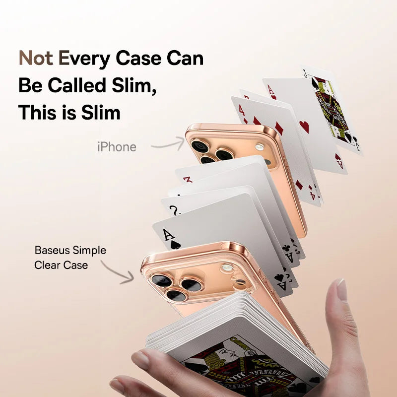 Ultra-Thin Clear Protective Case for iPhone 17, 16, and 15 Series - 6