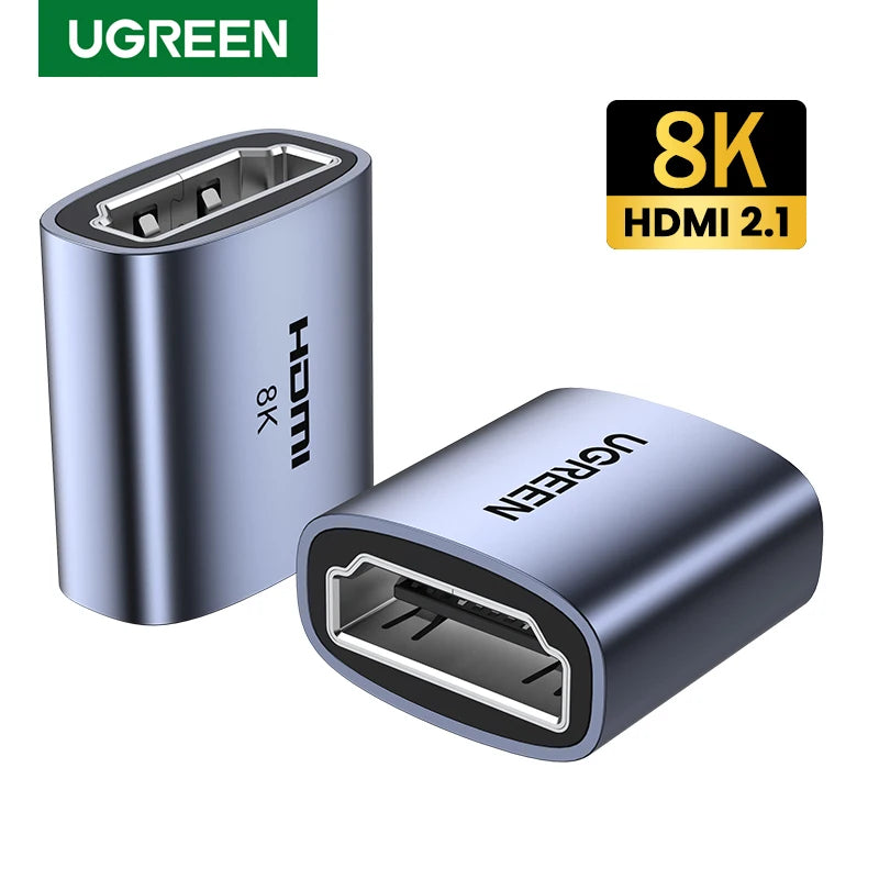 8K HDMI 2.1 Female to Female Extension Cable Coupler - 1