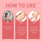 Gentle Full Body Hair Removal Wax Strips