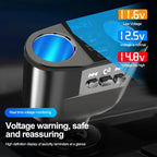 Car Cigarette Lighter Splitter PD USB Charger Bluetooth 5.0 FM Adapter