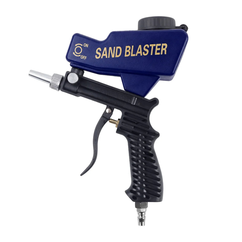 Portable Pneumatic Gravity Sandblasting Gun for Rust Removal - 15