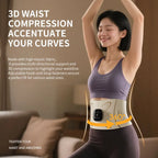 Electric Waist Pulse Massager for Abdominal Toning and Relaxation