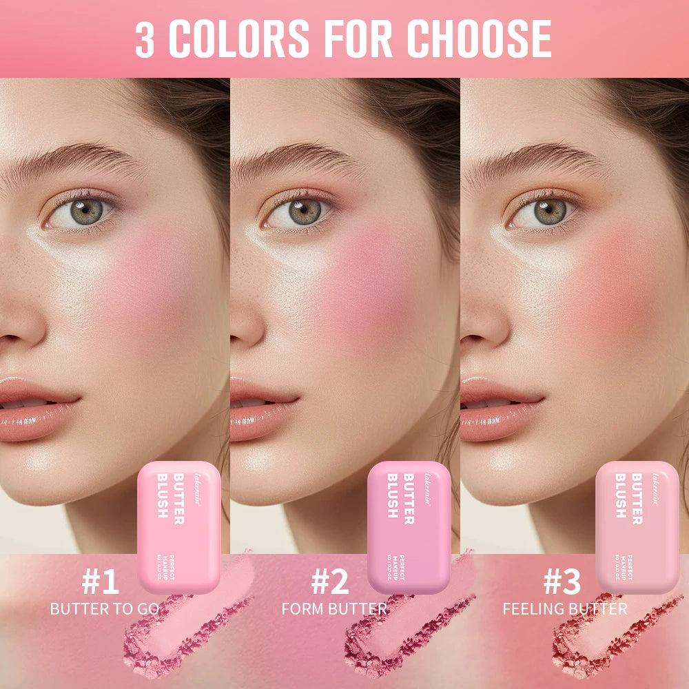 Long-Lasting Cream Butter Blush for Natural Cheek Color - 4