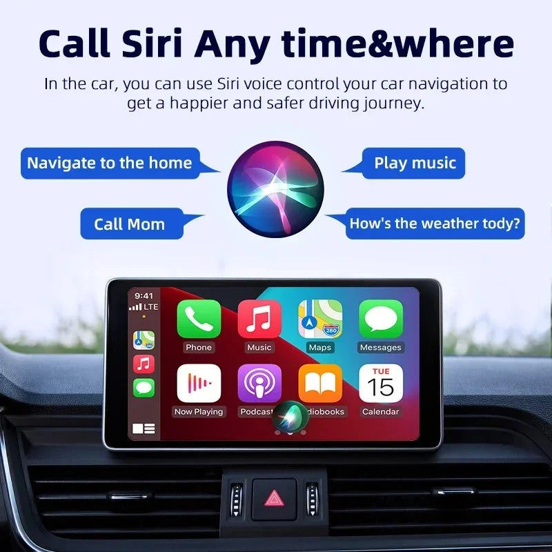 2 In 1 Wireless CarPlay and Android Auto Adapter Bluetooth 5.0 Dongle