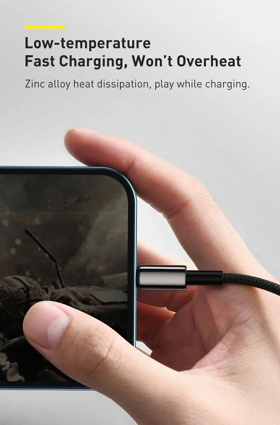3-in-1 Fast Charging USB Cable for Multiple Devices
